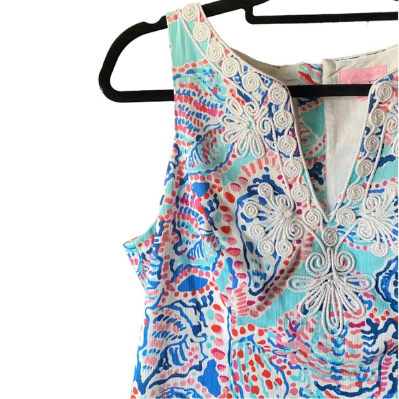 Lilly Pulitzer | Gabby Shell Me About It Shift Dress - Picture 3 of 10
